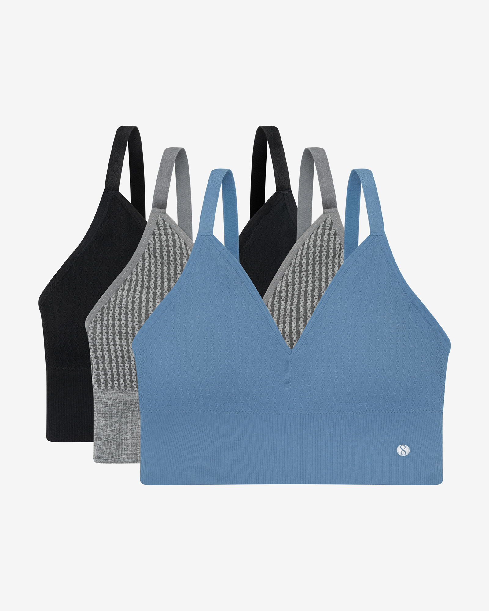 Layer 8 Blue Sports Bras for Women