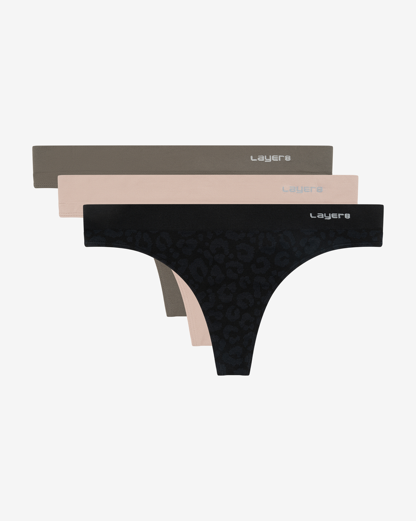 Seamless Thong 3-Pack – Layer 8