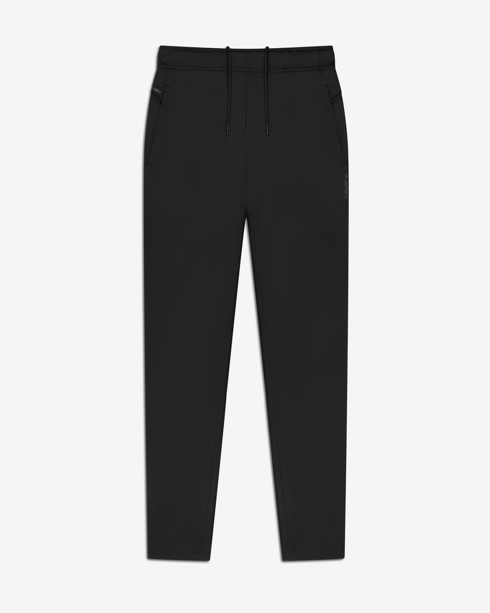 NEW Layer 8 Men Black Qwick-Dry Jogger Running Pants Size Medium