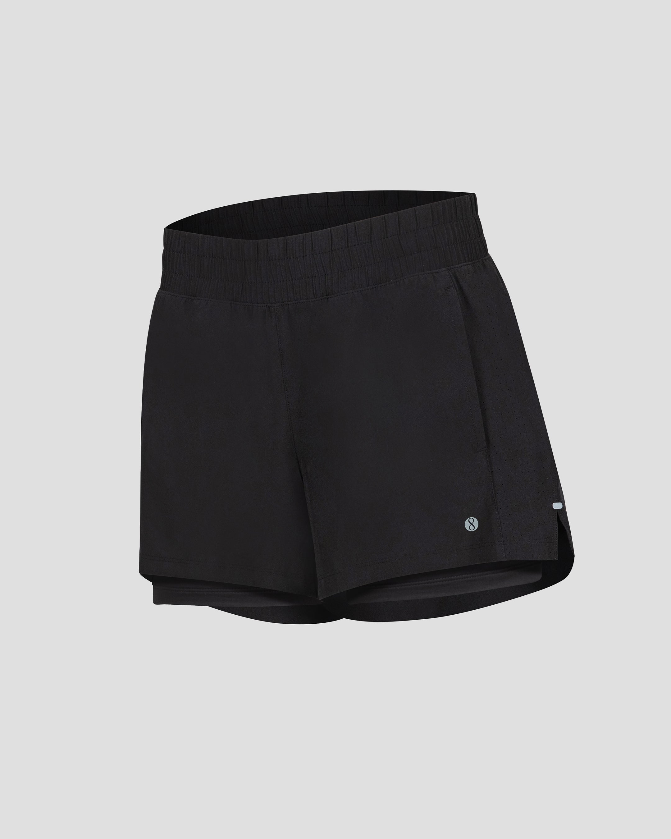 Black Under Shorts with Pockets  Thigh Protection Shorts - 8