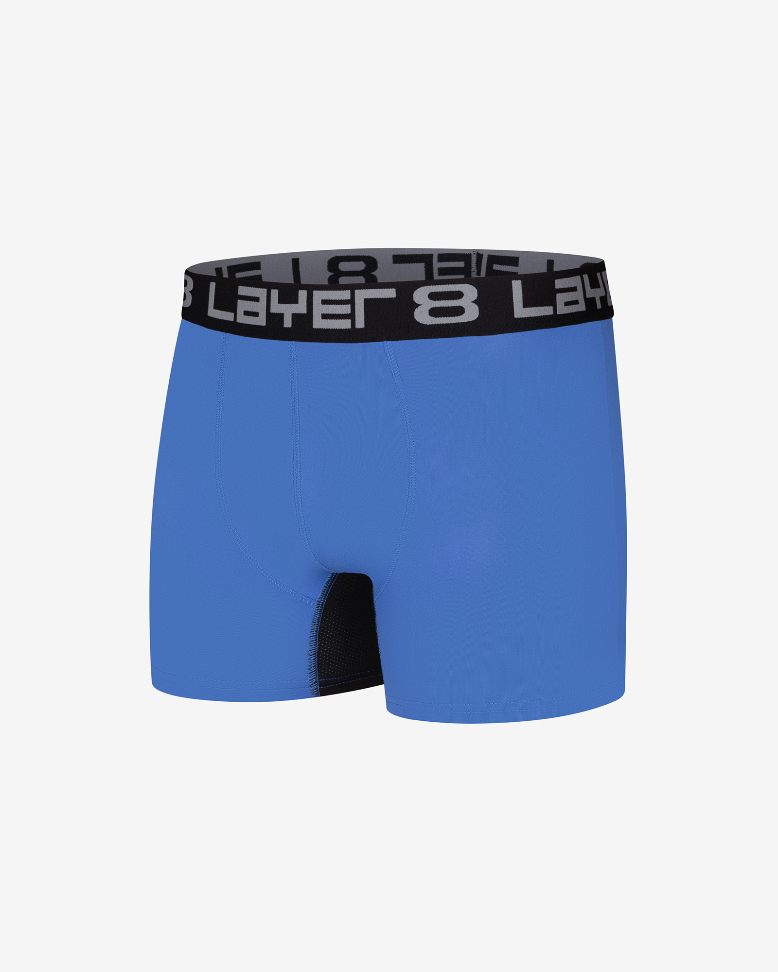 Layer 8 Men's 6-Pack Big Boys Underwear Performance Sports Boxer Briefs