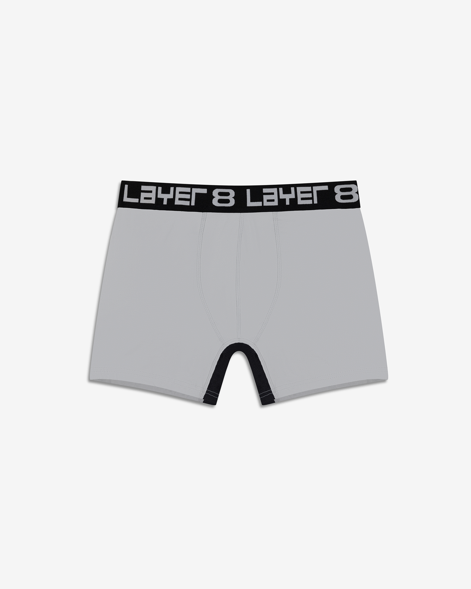 LAYER 8 Men's Basic's 6-Pack Everyday Trunk Briefs Underwear