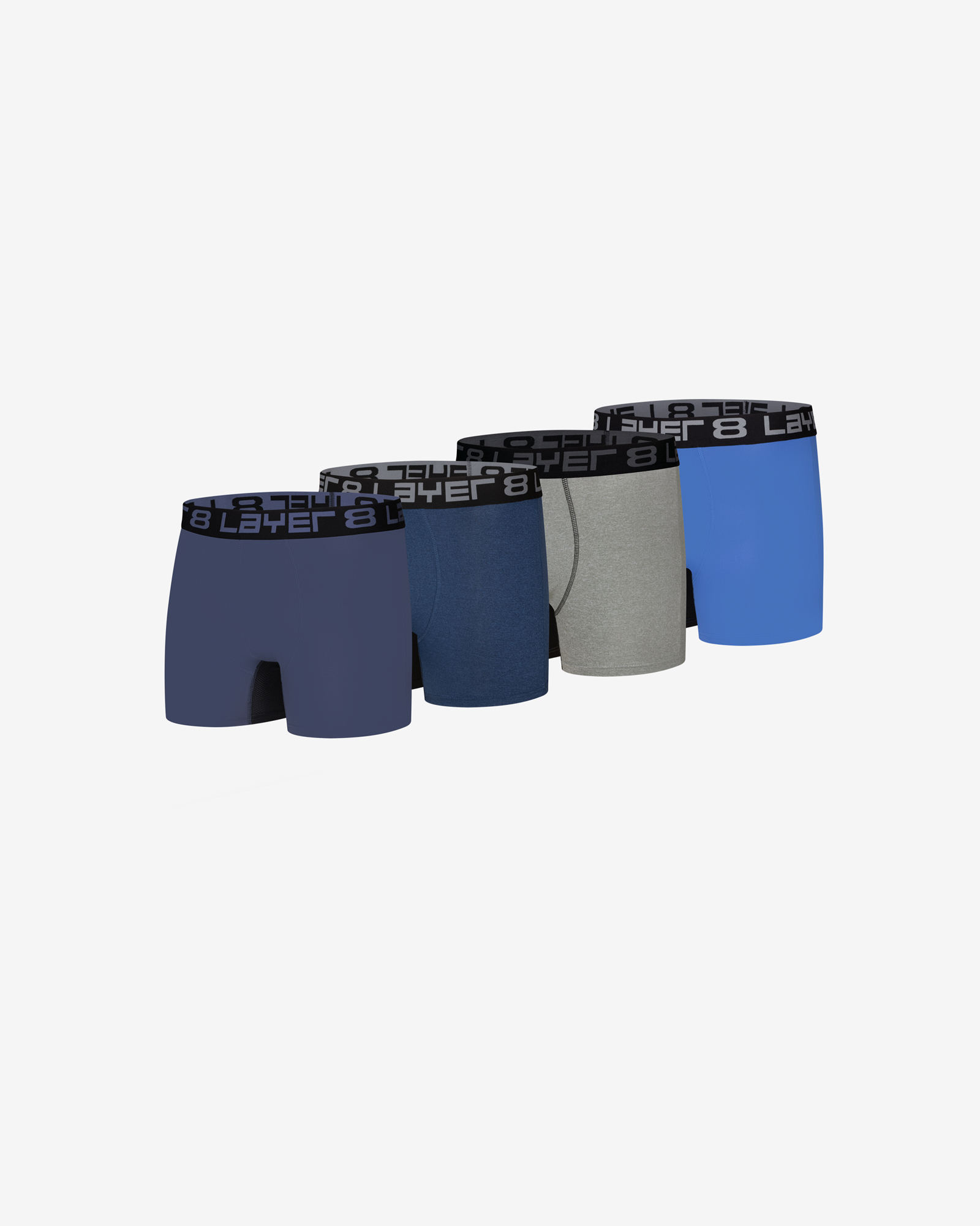Buy Layer 8 Men's 4-Pack Everyday Low Rise Briefs Underwear Online